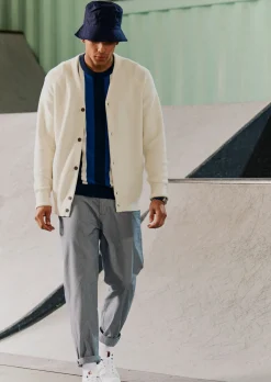 Ben Sherman Pants & Shorts^B By Cotton Taper Trousers Blue Shadow