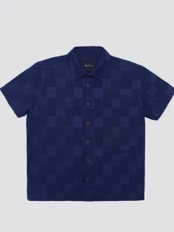 Ben Sherman Shirts^B By Indigo Check Shirt - Dark Navy