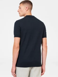 Ben Sherman Sweaters & Knits^B By London Rebels Knit Polo Dark Navy