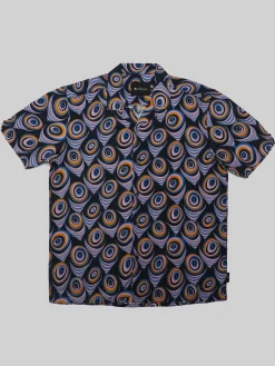 Ben Sherman Shirts^B By Psychedelic Print - Violet