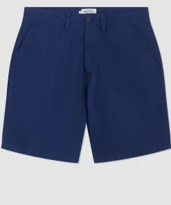 Ben Sherman Pants & Shorts^Beatnik Oxford Garment Dye Slim Short - Navy