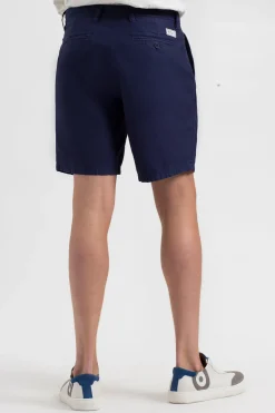 Ben Sherman Pants & Shorts^Beatnik Oxford Garment Dye Slim Short - Navy