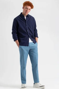 Ben Sherman Pants & Shorts^Beatnik Oxford Slim Taper Garment Dye Chino - Dusty Blue