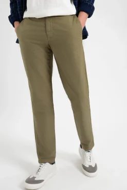Ben Sherman Pants & Shorts^Beatnik Oxford Slim Taper Garment Dye Chino - Light Olive