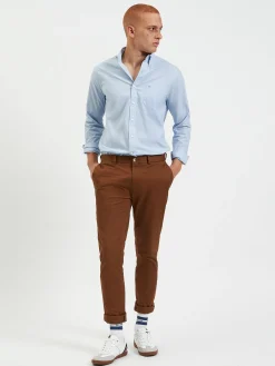 Ben Sherman Shirts^Beatnik Wash Long-Sleeve Shirt - Sky Sky Blue