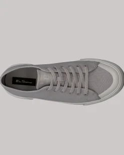 Ben Sherman Shoes^Belfast Sneaker - Grey Grey/Light Grey/Dark Grey