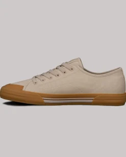 Ben Sherman Shoes^Belfast Sneaker - Light Beige Light Beige/Gum/Doeskin