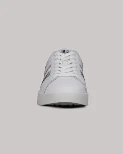 Ben Sherman Shoes^Boxwell Sneaker - White/Navy White/British Navy/Mod Red