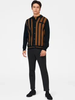Ben Sherman Sweaters & Knits^Button Down Mod Knit Polo Black