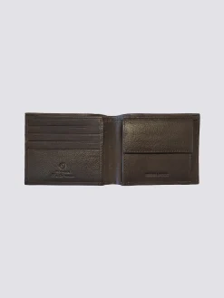Ben Sherman Accessories^Cooke Bill Fold Leather Wallet - Brown