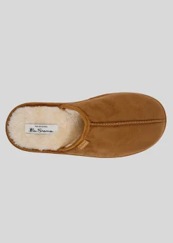 Ben Sherman Shoes^Country Club Men's Mule Slipper - Tan