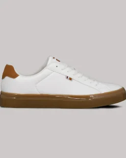 Ben Sherman Shoes^Crowley Sneaker - Camel White/Gum/Camel