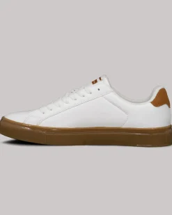 Ben Sherman Shoes^Crowley Sneaker - Camel White/Gum/Camel