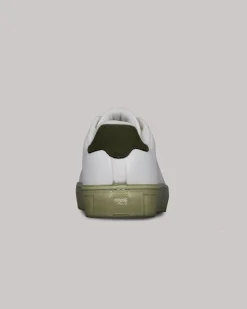 Ben Sherman Shoes^Crowley Sneaker - Elm White/Elm/Army