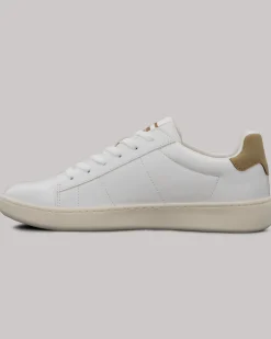 Ben Sherman Shoes^Hampton Sneaker - Whisper White White/Tan/Whisper White