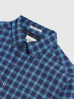 Ben Sherman Shirts^House Tartan Twill Shirt - Navy