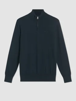Ben Sherman Sweaters & Knits^Merino Knit Half-Zip Sweater - Black
