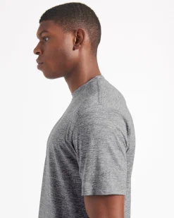 Ben Sherman T-Shirts & Tees^Performance Stretch Marl T-Shirt - Grey Heather