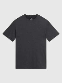Ben Sherman T-Shirts & Tees^Performance Stretch Marl T-Shirt - Black