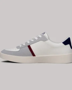 Ben Sherman Shoes^Richmond Sneaker - White British Navy White/British Navy/Modred/Wwht