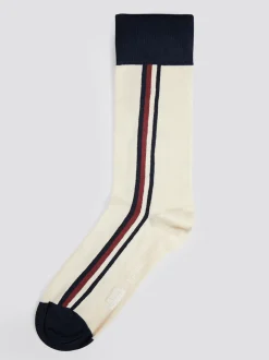 Ben Sherman Accessories^Road To Victory Happy Socks White