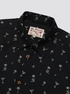 Ben Sherman Shirts^Scattered Print Shirt - Black