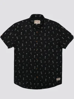 Ben Sherman Shirts^Scattered Print Shirt - Black