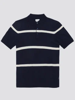 Ben Sherman Sweaters & Knits^Signature Argyle Stripe Polo - Dark Navy