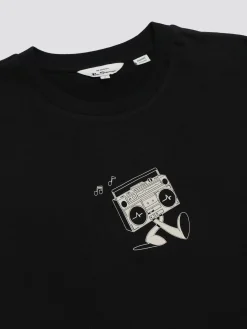 Ben Sherman T-Shirts & Tees^Signature Boom Box Back Graphic Tee - Black