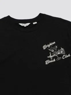 Ben Sherman T-Shirts & Tees^Signature Brighton Beach Club Tee - Black