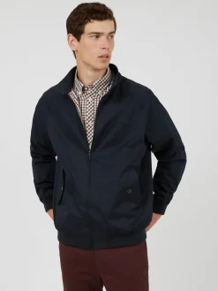 Ben Sherman Outerwear & Jackets^Signature Harrington Jacket - Dark Navy
