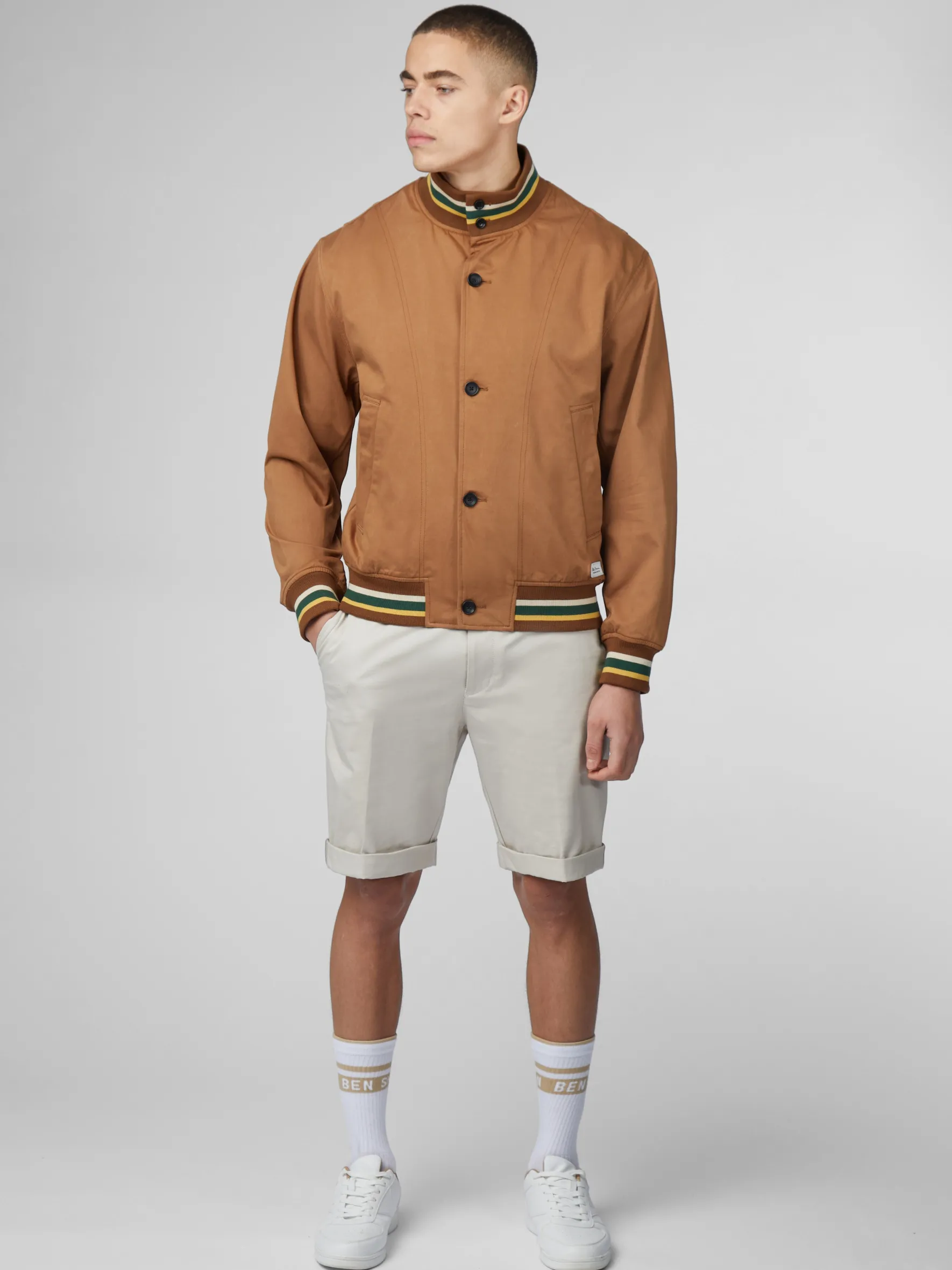 Ben Sherman Outerwear & Jackets^Signature Heritage Bomber - Light Brown