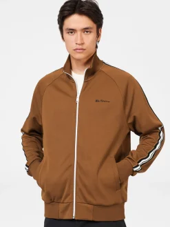 Ben Sherman Outerwear & Jackets^Signature House Taped Track Jacket - Ginger