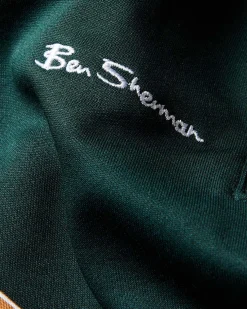 Ben Sherman Pants & Shorts^Signature House Taped Track Pant - Dark Green