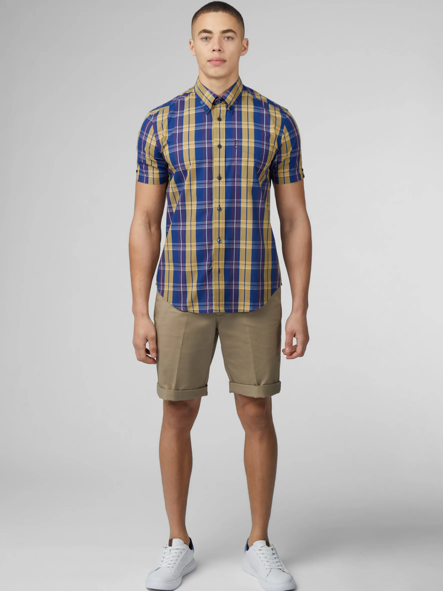 Ben Sherman Shirts^Signature Irregular Check Shirt - Twilight Denim