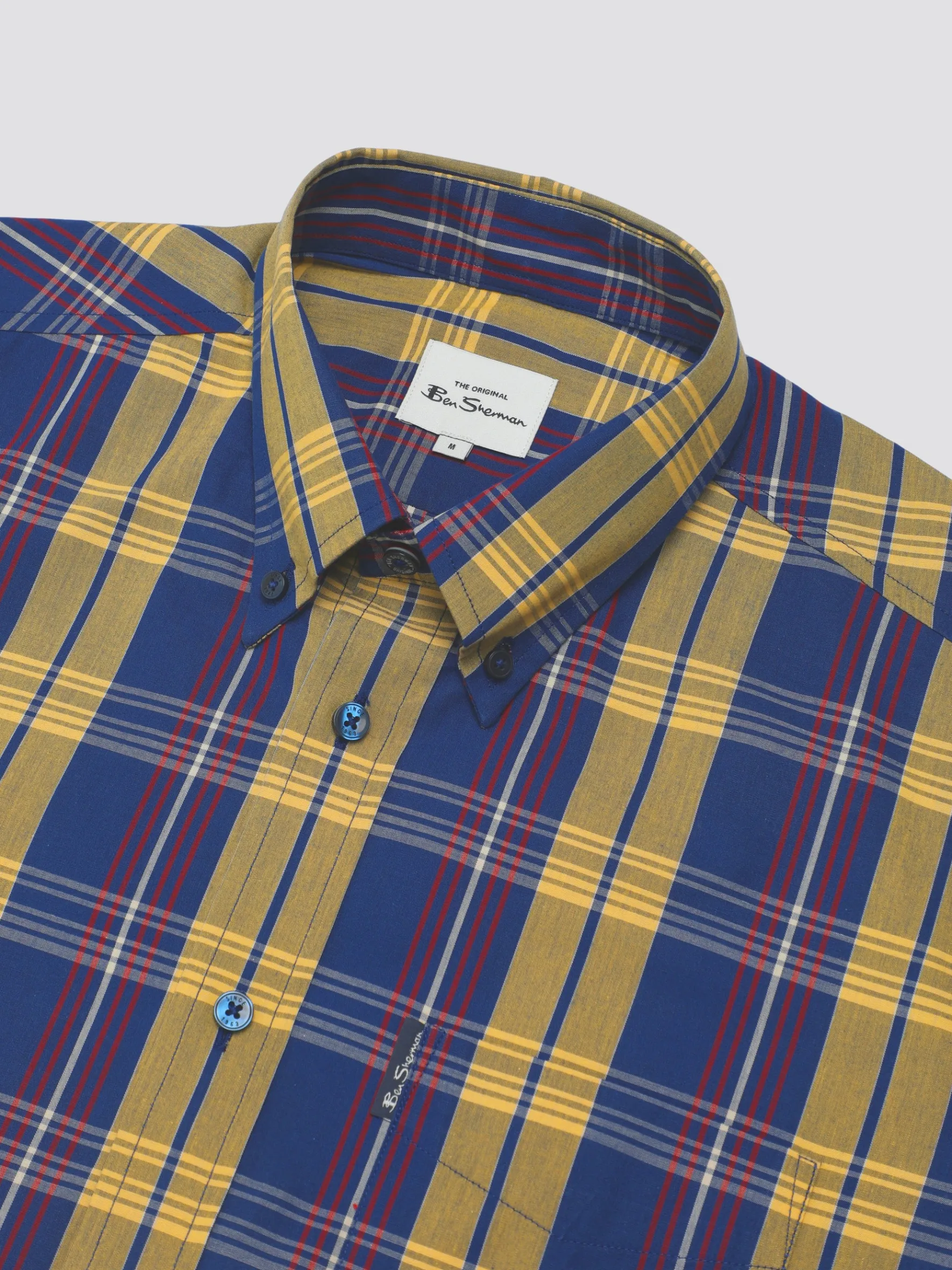 Ben Sherman Shirts^Signature Irregular Check Shirt - Twilight Denim