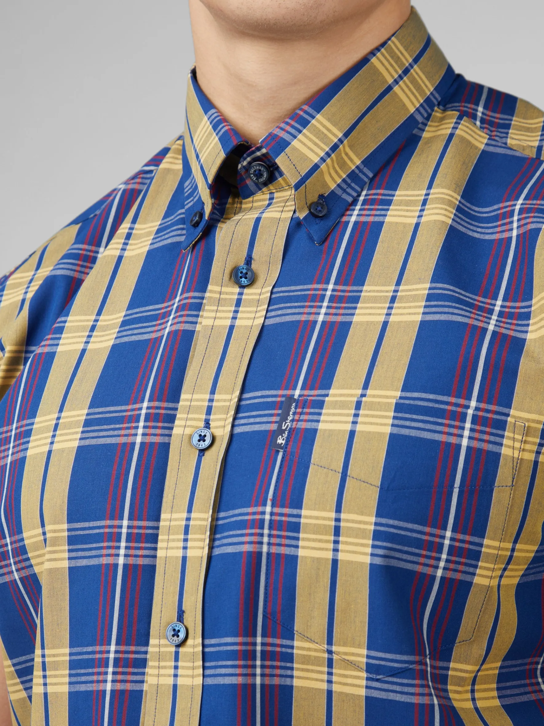 Ben Sherman Shirts^Signature Irregular Check Shirt - Twilight Denim