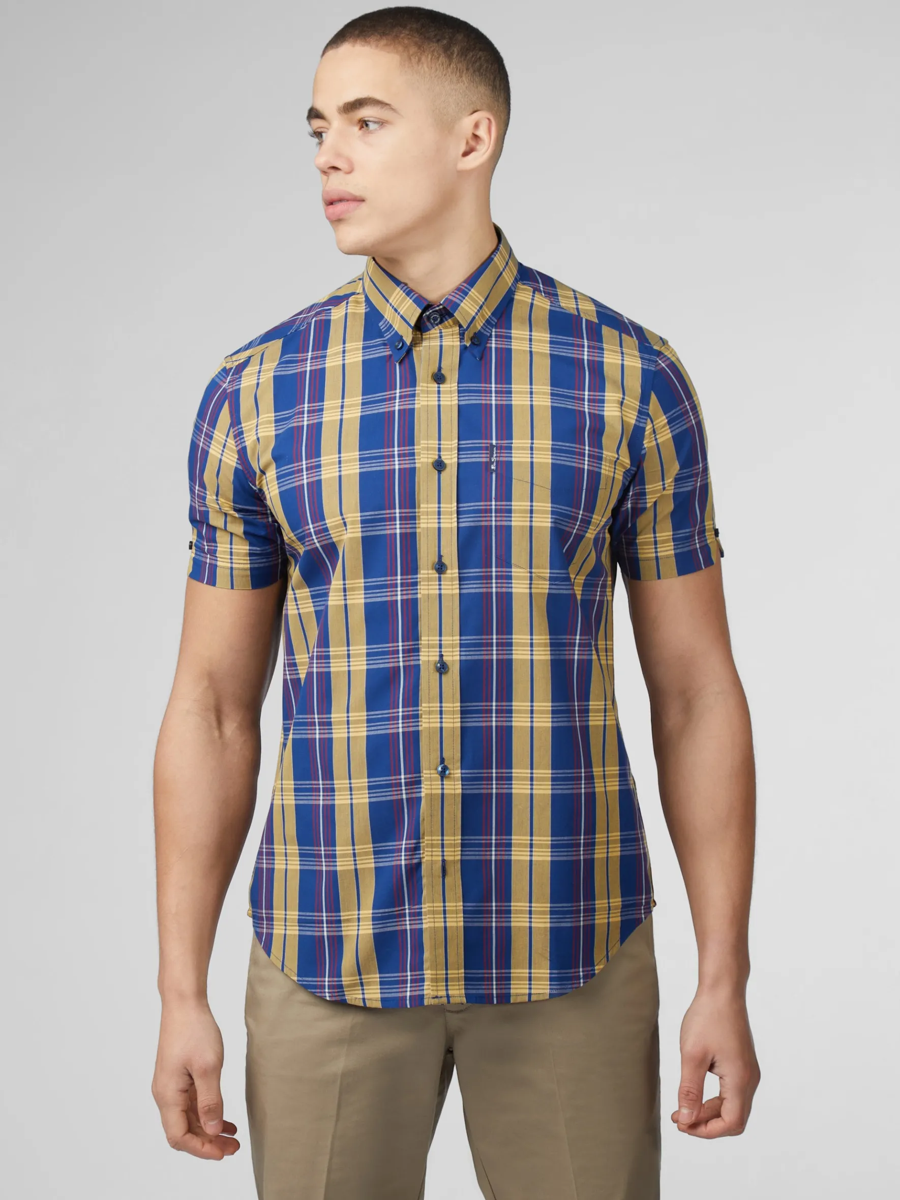 Ben Sherman Shirts^Signature Irregular Check Shirt - Twilight Denim