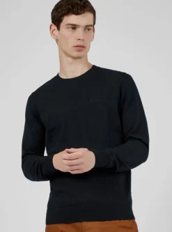 Ben Sherman Sweaters & Knits^Signature Knit Crewneck Sweater - Black