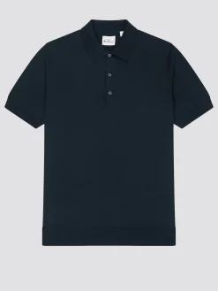 Ben Sherman Sweaters & Knits^Signature Knit Polo - Dark Navy