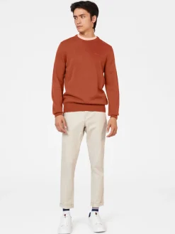 Ben Sherman Sweaters & Knits^Signature Knitted Crewneck Sweater - Cinnamon
