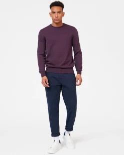 Ben Sherman Sweaters & Knits^Signature Knitted Crewneck Sweater - Plum
