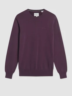 Ben Sherman Sweaters & Knits^Signature Knitted Crewneck Sweater - Plum