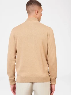 Ben Sherman Sweaters & Knits^Signature Knitted Roll Neck Sweater - Stone