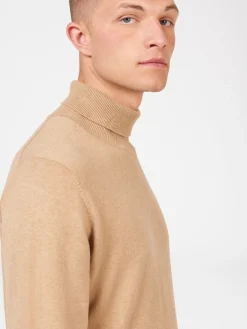 Ben Sherman Sweaters & Knits^Signature Knitted Roll Neck Sweater - Stone