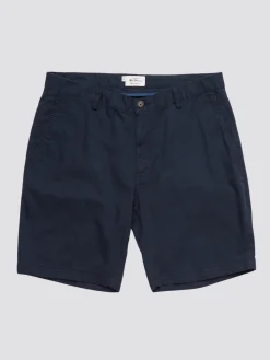 Ben Sherman Pants & Shorts^Signature Linen Shorts - Midnight