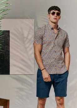 Ben Sherman Pants & Shorts^Signature Linen Shorts - Midnight