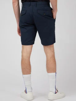 Ben Sherman Pants & Shorts^Signature Linen Shorts - Midnight