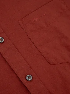 Ben Sherman Shirts^Signature Long-Sleeve Oxford Shirt - Burnt Orange