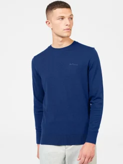 Ben Sherman Sweaters & Knits^Signature Merino Crewneck Sweater - Twilight Twilight Denim